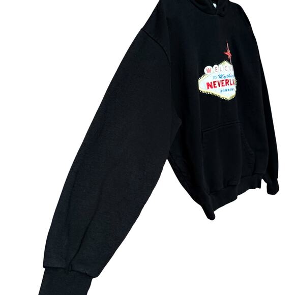 Ronning Welcome to Mythical Neverland Hoodie Size S 100% Cotton Made in Portugal - Picture 5 of 8